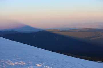 Sunset on Mount Hood