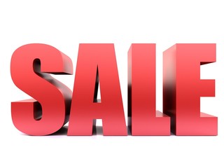  Sale Word ,3D render