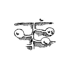 곤충 일러스트 / 손으로 그린 곤충 스케치