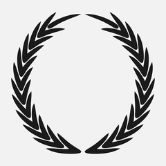 icon laurel wreath, spotrs design