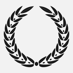 icon laurel wreath, spotrs design