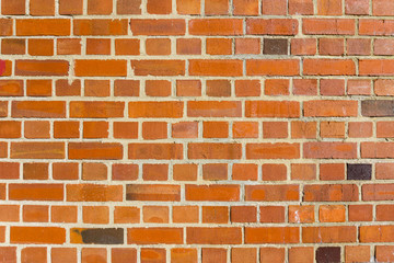 Red brick wall