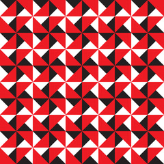 Fototapeta premium Seamless abstract triangle mosaic pattern background