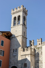 Fototapeta na wymiar City gate San Michele in Riva in Italy