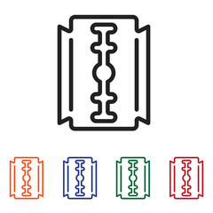Razor Blade icon vector