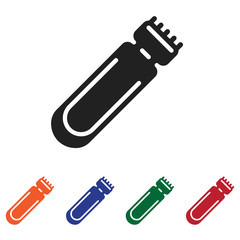 Electric razor icon vector