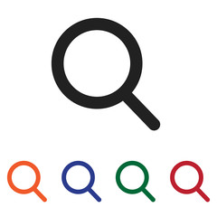 Search icon vector