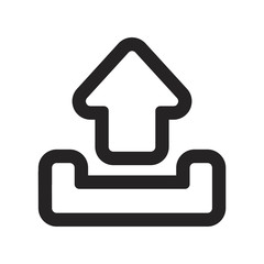 Upload vector icon