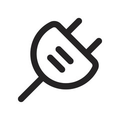 Power cable vector icon