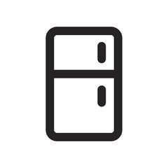 Refrigerator vector icon