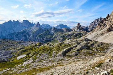 Sexten Dolomites mountains