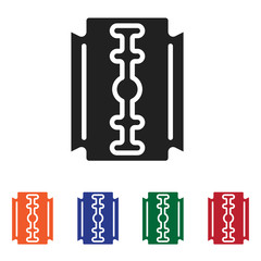 Razor blade vector icon