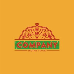 Indian food logo