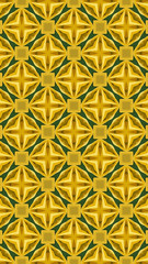 Ornate geometric pattern and abstract colored background