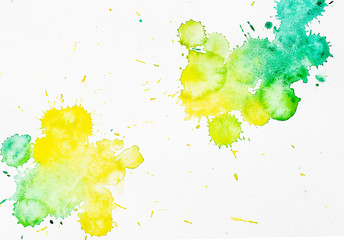 Watercolor background, design or basis for a decor, color stains