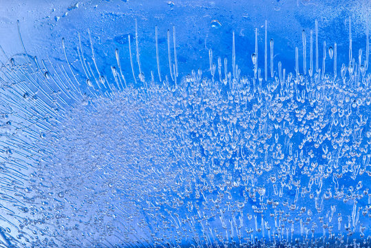 ice texture macro