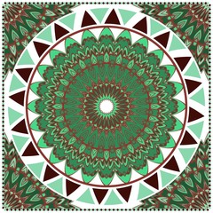 Ethnic Decorative Flyers with Floral Mandala. Templates Vector illustration.