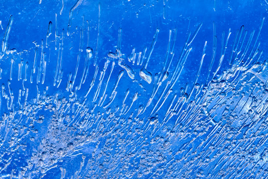 ice texture macro