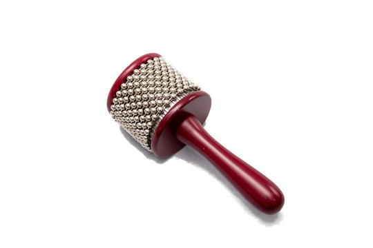 Maracas on White Background isolated Kabasa