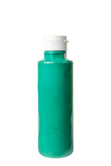 Green acrylic paint