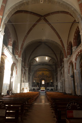 Fototapeta na wymiar Basilica di S. Ambrogio, Milano (Lombardia)