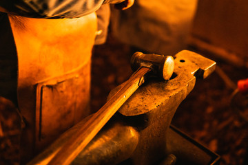 Smith doing his work