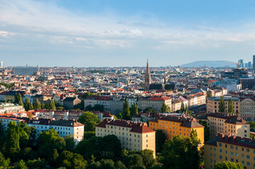 Obraz premium City view from Vienna, Austria