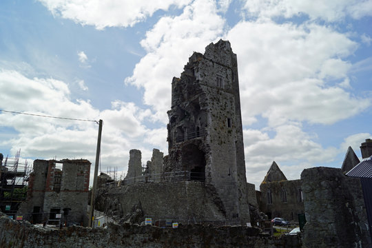 Askeaton Castle, East View