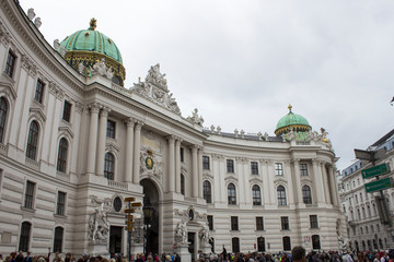 Fototapeta na wymiar Hofburg Residence Habsburg.
