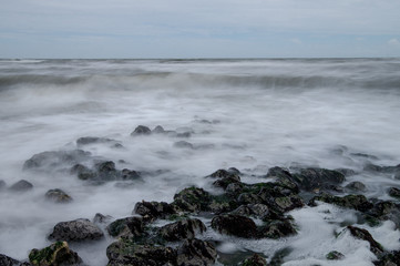 Brandung an der Nordsee