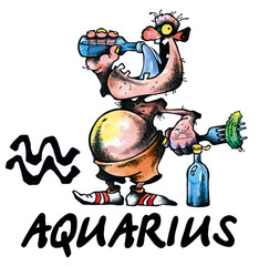 Aquarius illustration