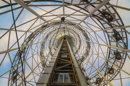  interior of the tower of the alphabet