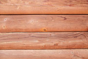 Naklejka premium wood wall background.wooden texture.natural pattern.brown color.horizontal boards.