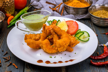 prawns fried indian food