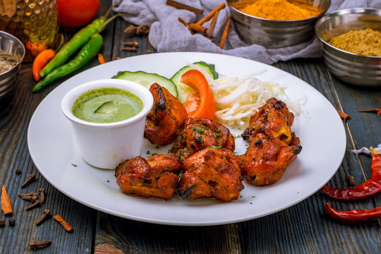 chicken tikka indian food