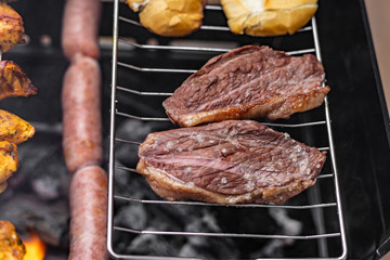 Churrasco - Medalhão, Frango, Linguiça, Picanha