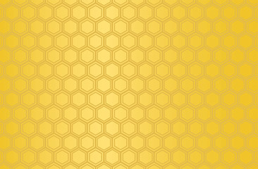 Japanese traditional  hexagonal geometric pattern vector background gold