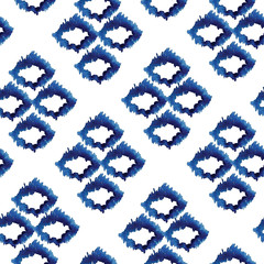 Indigo Blue Geometric Background Pattern Wallpapers, Seamless Geometric Background Patterns