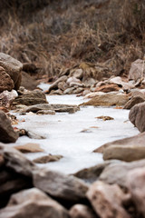 Frozen creek