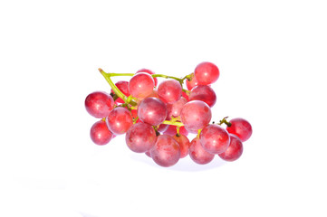 Grapes, isolated on a white background