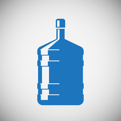 Water icon blue set on black background for graphic and web design, Modern simple vector sign. Internet concept. Trendy symbol for website design web button or mobile app