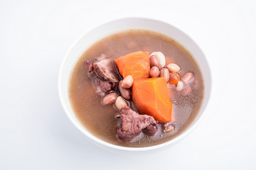 Carrot Peanut Pork Soup / Cantonese Style Soup