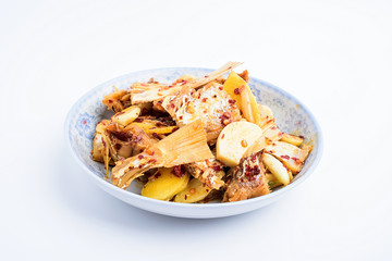 Home cooking - fried salted fish