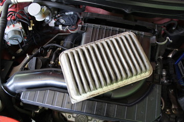 Air filter for car air conditioner