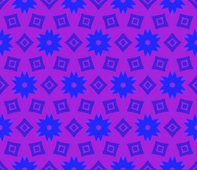Vector texture with geometric ornament. Purple colored illustration. Template for backgrounds, paper, print