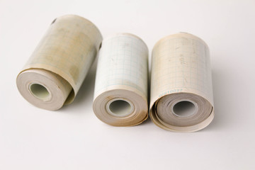 Paper rolls for printers that are not available.