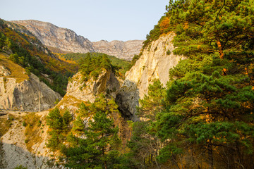 autumn in the mountains, 