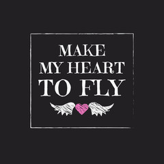 Happy Valentine's Day greeting card. Vector