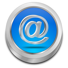 E-Mail Button - 3D illustration