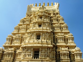 Sri-Ranganathaswamy-Tempel in Shrirangapattana in der Nähe von Mysore / Südindien